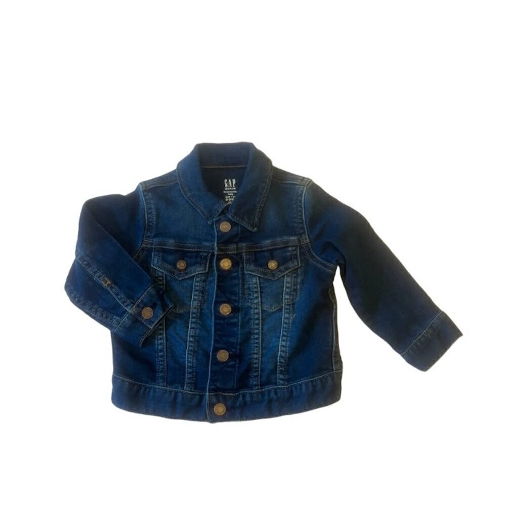 Gap toddler denim jacket 18-24 Months Stretch FALL